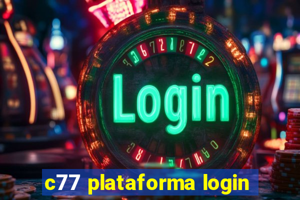 c77 plataforma login